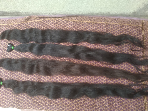 Natural Long Wavy Human Hair Extensions - 100% Remy Indian Hair, 203.2 - 1016 mm Length, Black & Blonde Colors | 2-Year Warranty, 100g Weight, Premium Quality