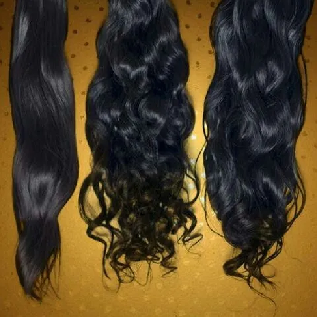 Natural Long Wavy Human Hair Extensions - 100% Remy Indian Hair, 203.2 - 1016 Mm Length, Black & Blonde Colors | 2-year Warranty, 100g Weight, Premium Quality