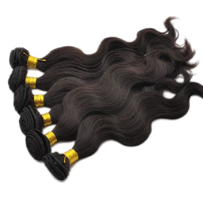Natural Long Wavy Human Hair Extensions - 100% Remy Indian Hair, 203.2 - 1016 Mm Length, Black & Blonde Colors | 2-year Warranty, 100g Weight, Premium Quality