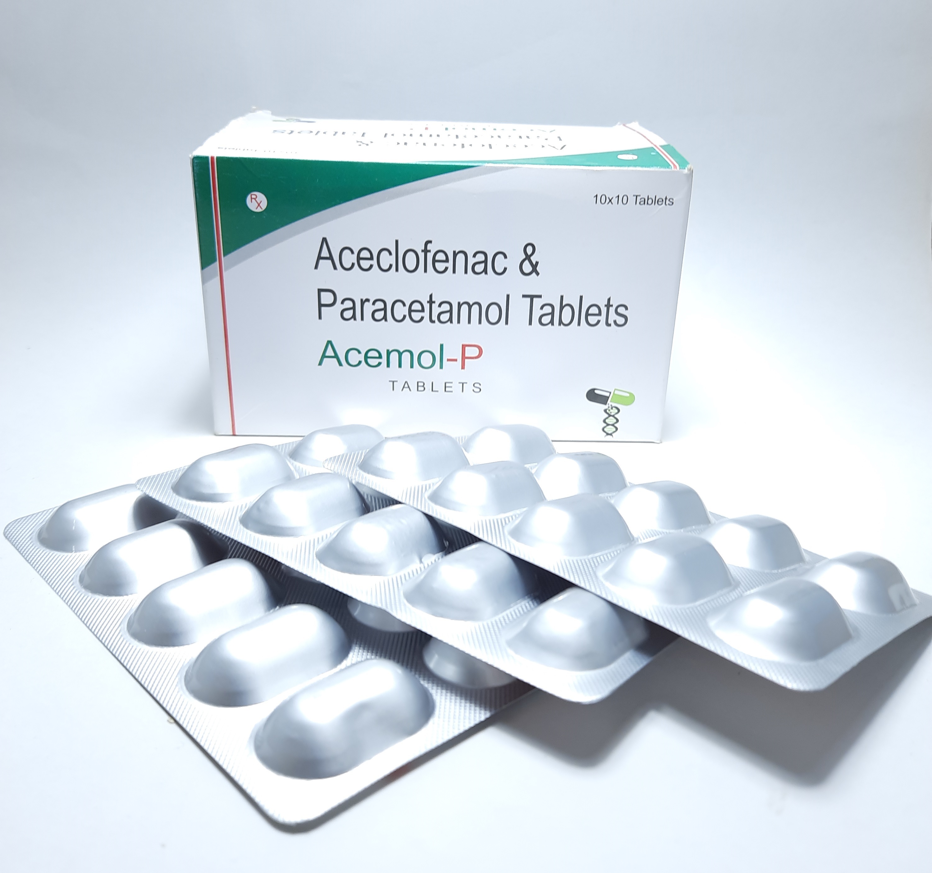Aceclofenac And Paracetamol Tablets