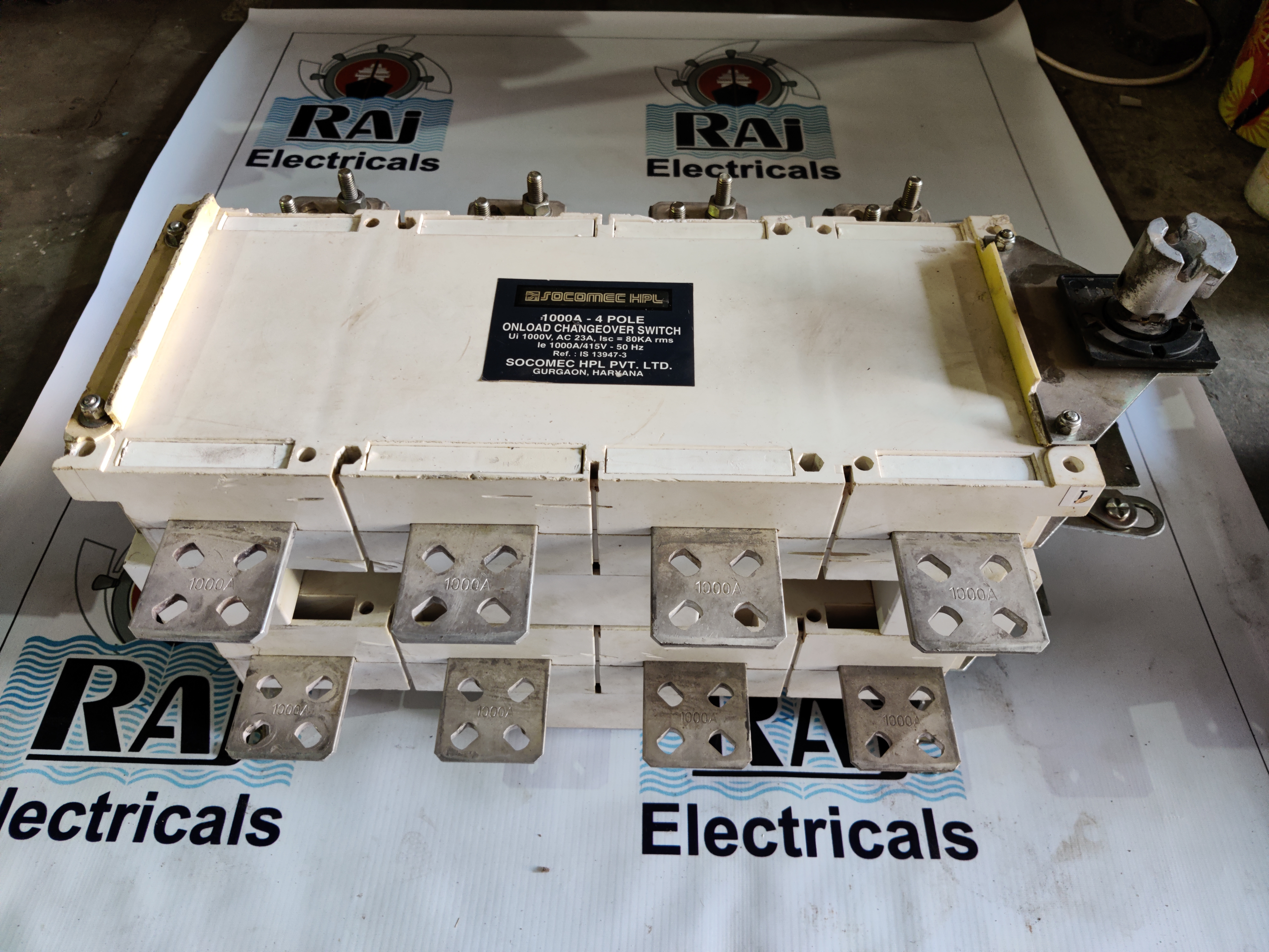 Socomec Hpl 1000a Changeover Switch
