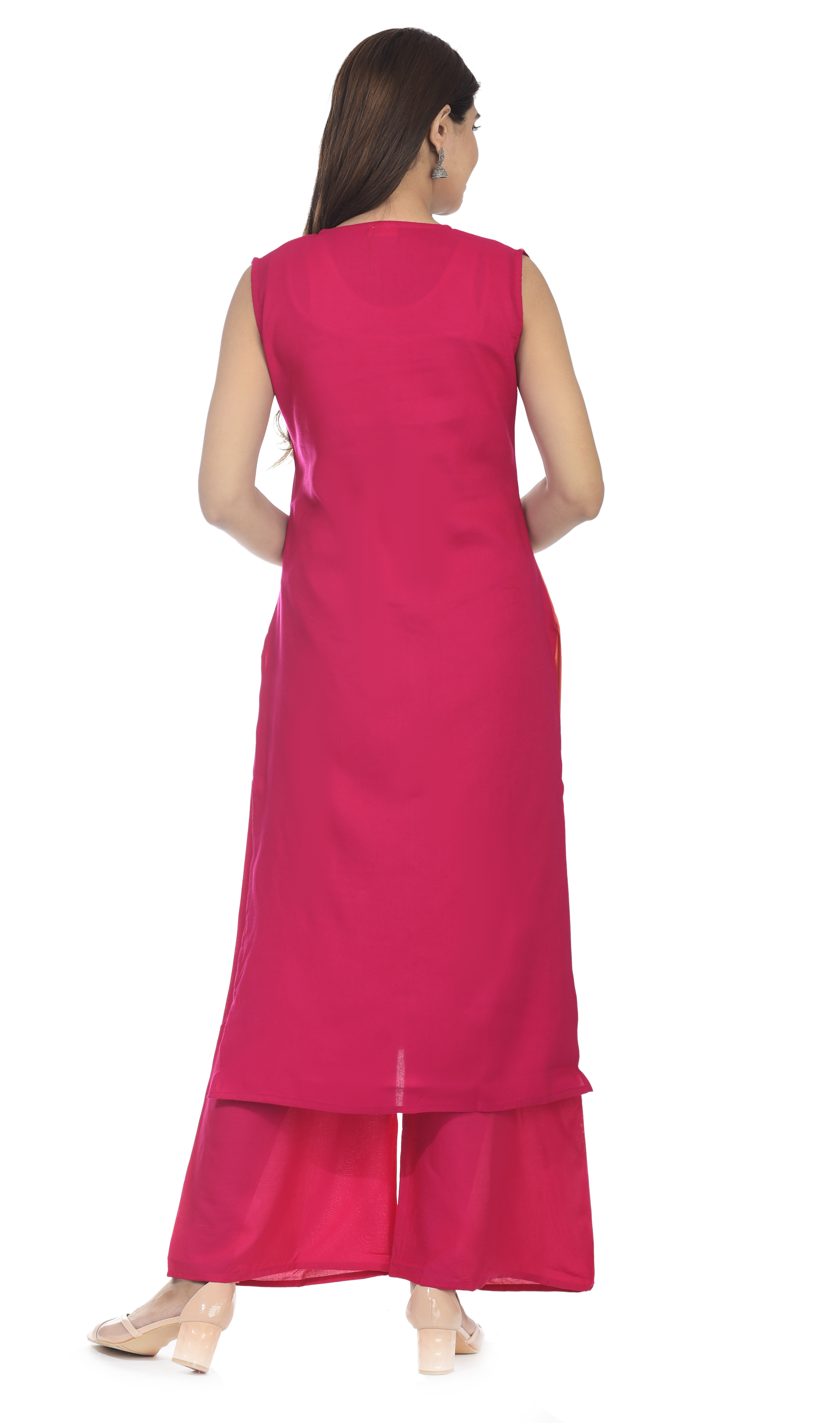 Kashishiya Women Kurta And Palazzo Set - Rayon Fabric, Size L/m/s/xl/xxl, 46 Inch Length, Soft & Lightweight, Ideal For Daily Wear And Special Occasion