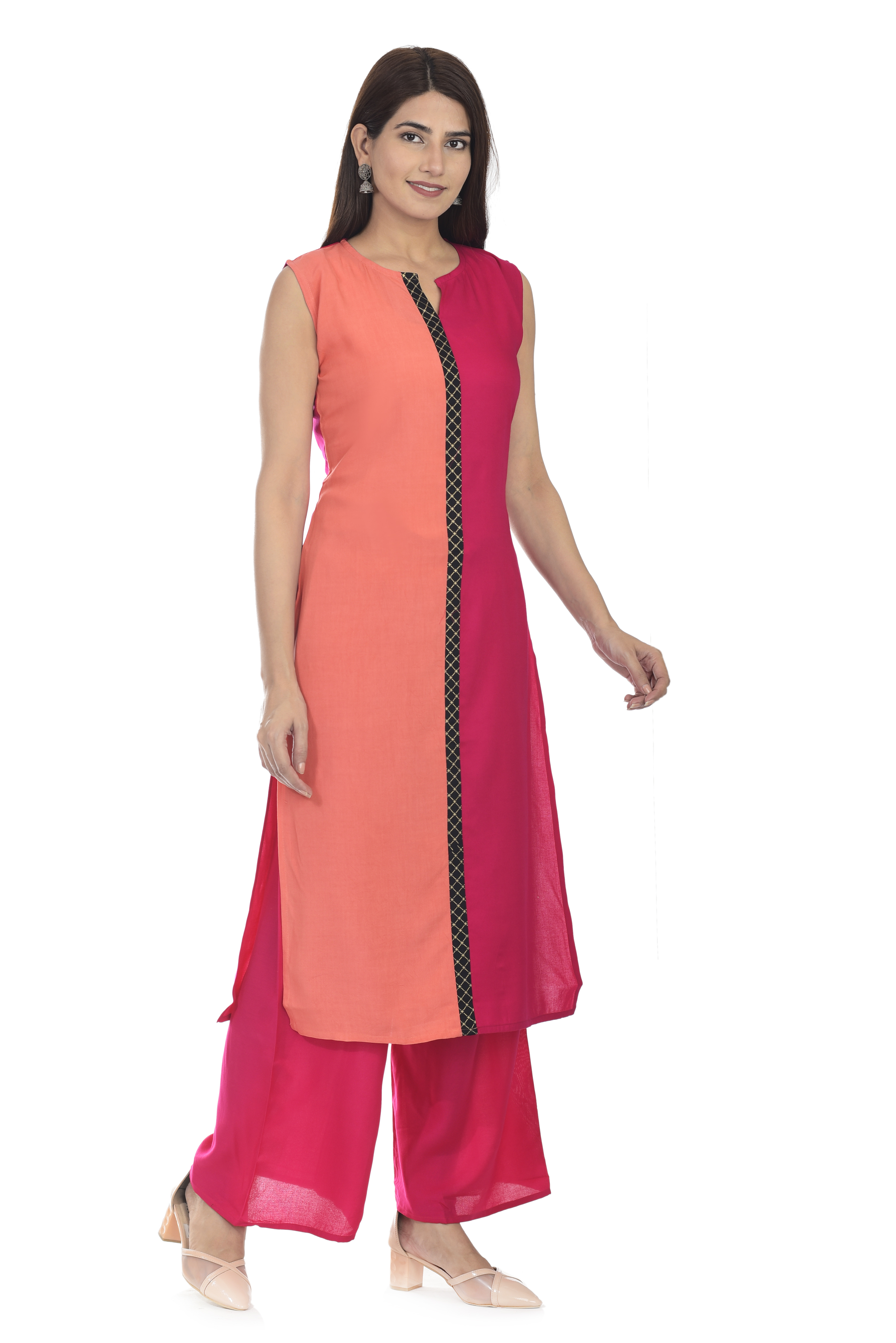 Kashishiya Women Kurta And Palazzo Set - Rayon Fabric, Size L/m/s/xl/xxl, 46 Inch Length, Soft & Lightweight, Ideal For Daily Wear And Special Occasion