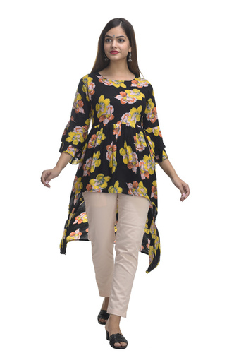 कशिशिया फ्रंट स्लिट कुर्ती गाउन