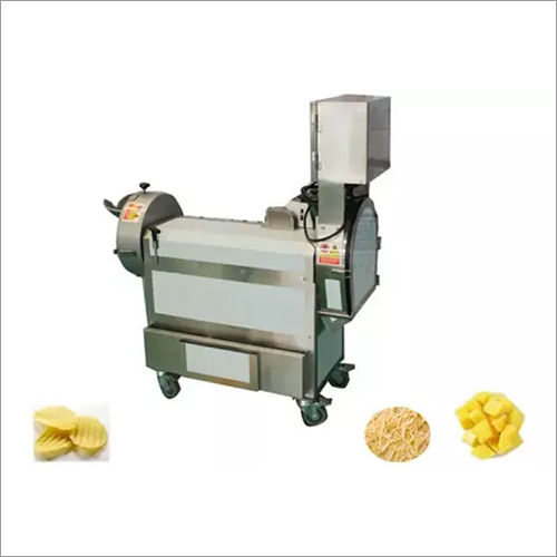 Commercial Double Head Vegetable Cutting Machine