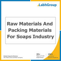 साबुन उद्योग के लिए कच्चा माल और पैकिंग सामग्री