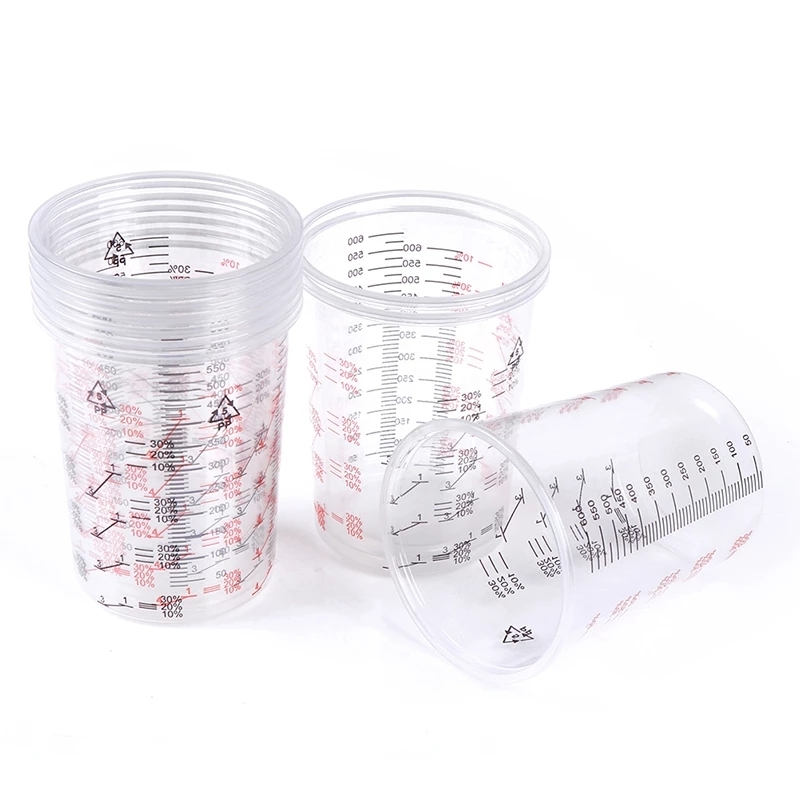 Paint Mixing Cup Hardness: Rigid