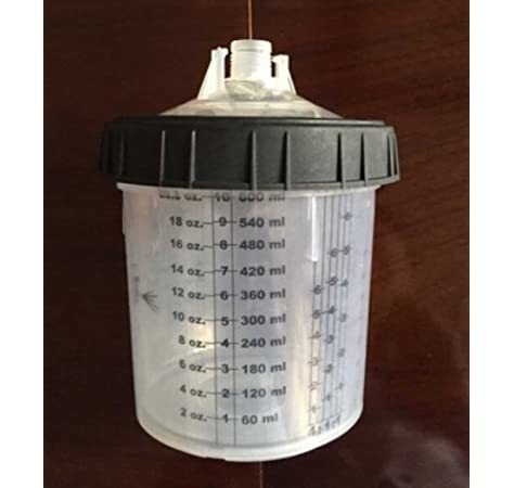Spray Mixing Cup Hardness: Rigid