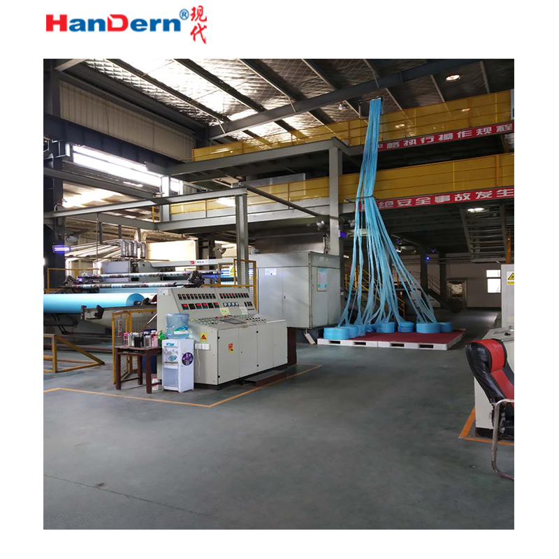 Metal Spunbond Nonwoven Fabric Machine Sss Spunbond Nonwoven Fabric Machine