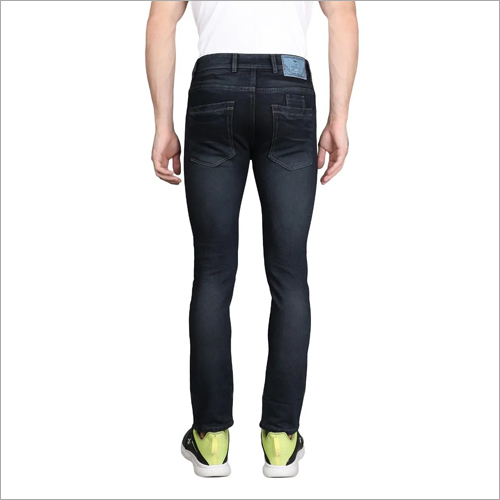 Mens Plain Denim Jeans - 100% Denim Material, Waist Size 28-36 Inch | Washable, Attractive Style For Everyday Wear