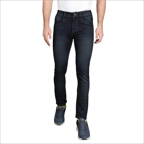 Mens Plain Denim Jeans - 100% Denim Material, Waist Size 28-36 Inch | Washable, Attractive Style For Everyday Wear