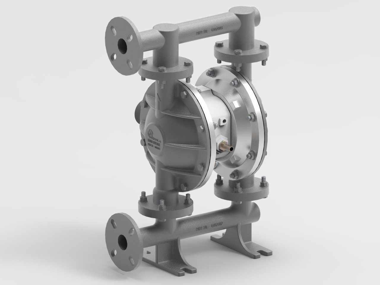 Metallic Aod-400 Ss316 Aodd Pump