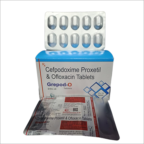 सेफ़ोडॉक्सिम प्रॉक्सेटिल और ओफ़्लॉक्सासिन टैबलेट सामान्य दवाएं