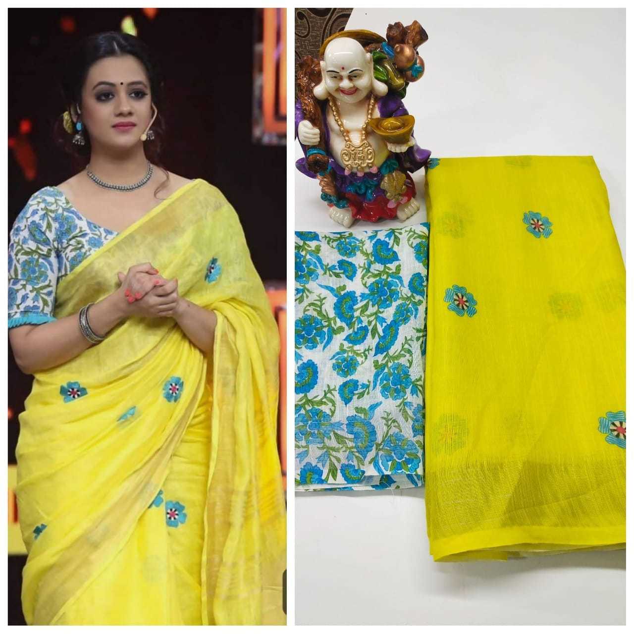 Multi Colour Ladies Floral Printed Saree