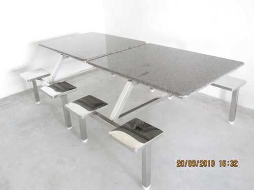Stainless Steel Dining Tables - Stainless Steel, Indoor Furniture, Silver Color | Easy to Clean, Eco-Friendly, Water Resistant