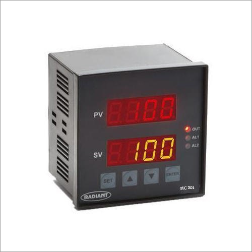 Digital Temperature Controller - J Type Thermocouple, 96x96 mm Size, Black Color | 230 VAC Supply, Industrial Automation, 0-400°C Range, 7 Amp Output