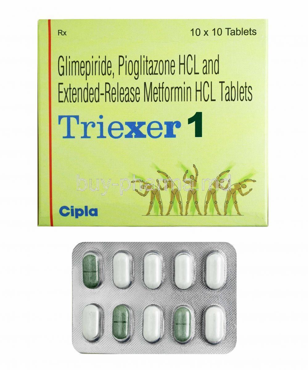 Glimepiride, Pioglitazone And Metformin Hcl Tablets General Medicines