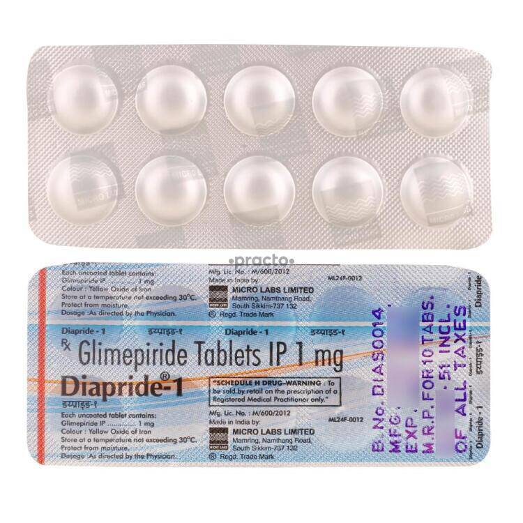 Glimepiride Tablets General Medicines