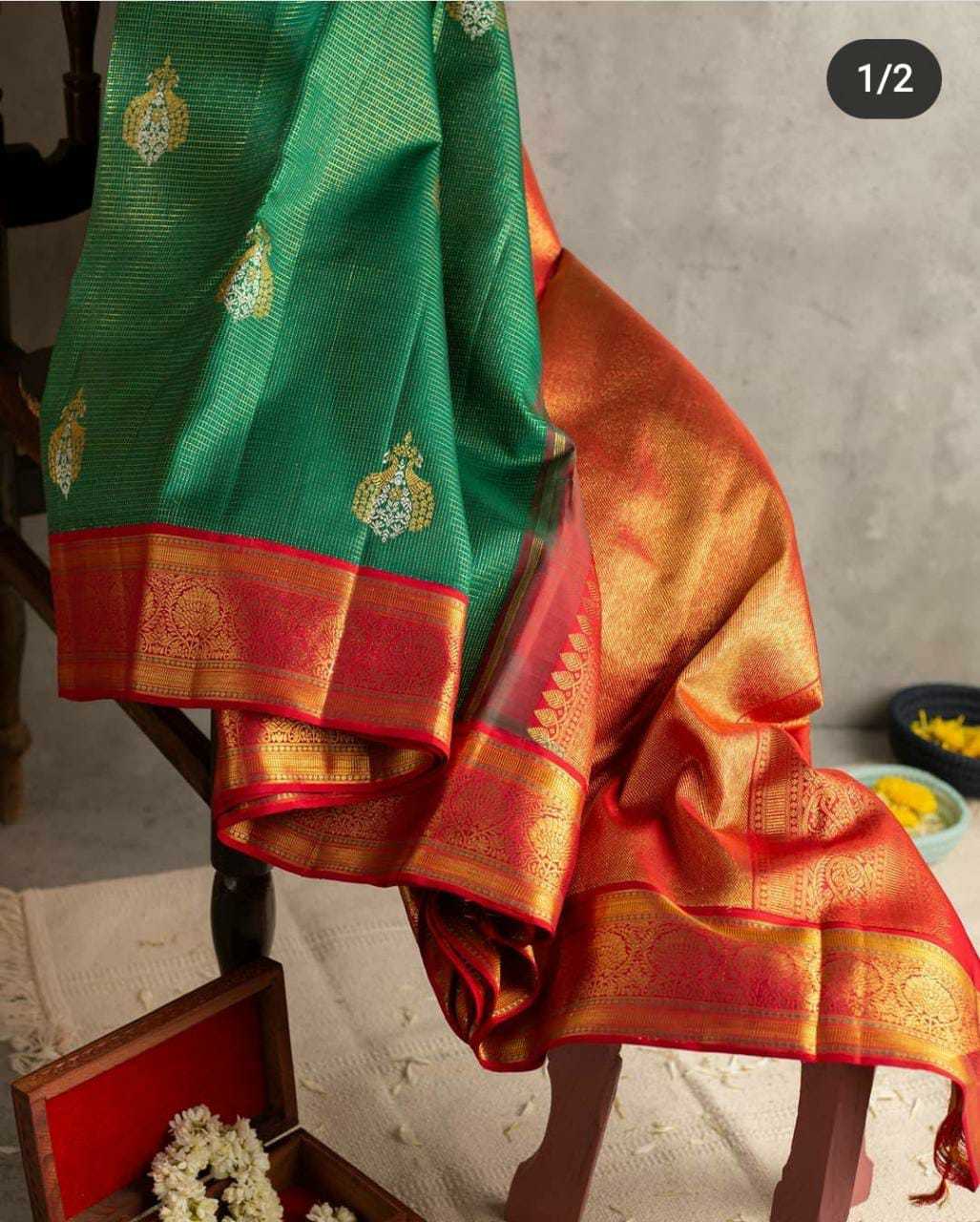 Multi Colour Ladies Designer Jacquard Saree