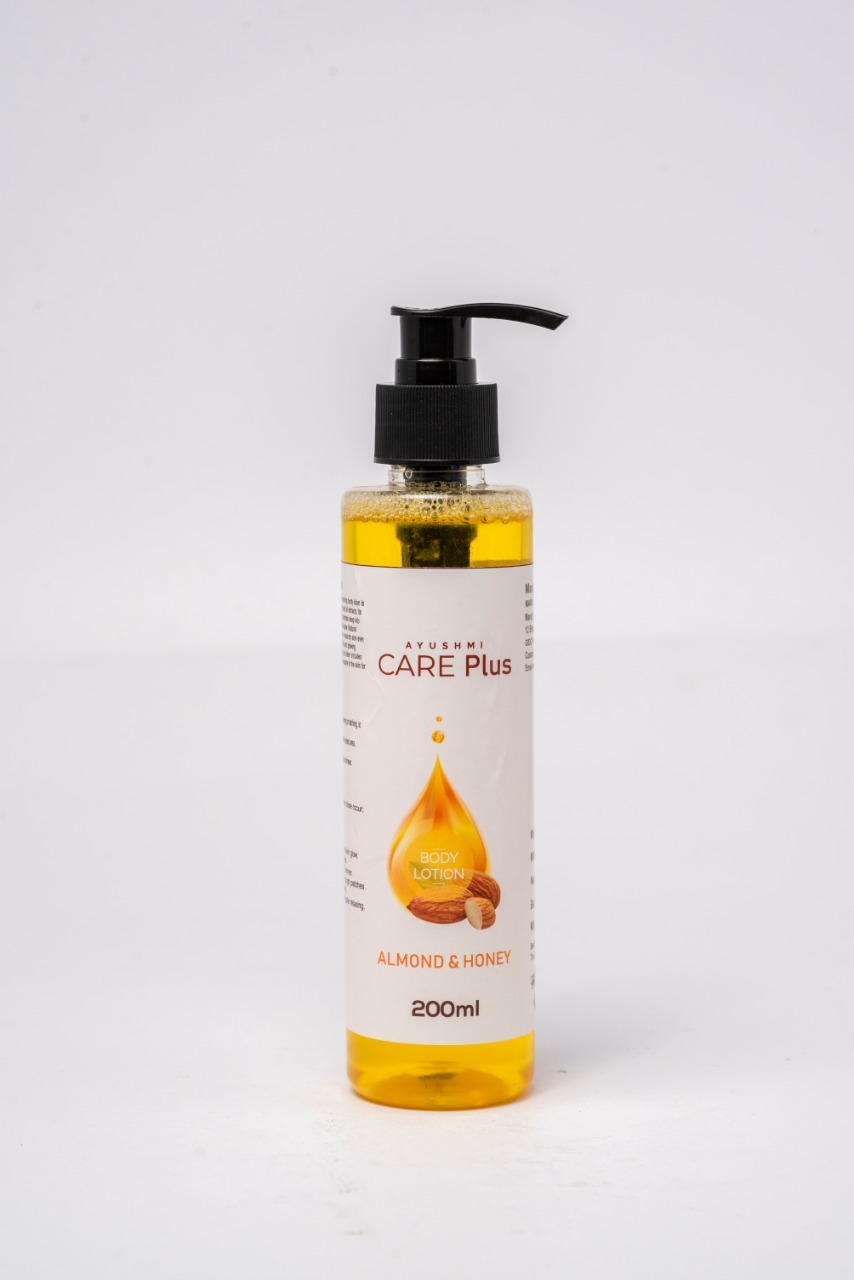 Almond Body Lotion - Nourishing Lotion For All Skin Types | Smudge Proof, Uv Blocking, Waterproof, Smooth Texture, Safe To Use