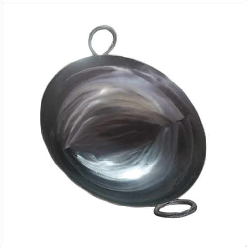 Round Kadhai - Iron, Different Weight & Thickness Available | Durable Metal Design For Versatile Cooking