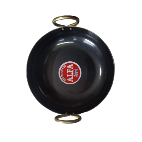 Flat Kadhai - Iron Material, Different Thickness And Weight Available | Versatile Cooking Solution For Various Culinary Needs