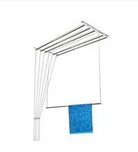 Ceiling Mounting Roof Hangers - Stainless Steel, 6 Feet Height | Adjustable, Silver, Supports Upto 30 Kg, Ideal For Closet Dresses