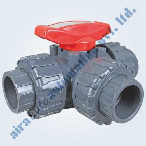 Plastic Upvc 3 Way Ball Valves