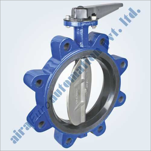 Casting Concentric Disc Wafer Type Rubber Lined Butterfly Valve Lug Type