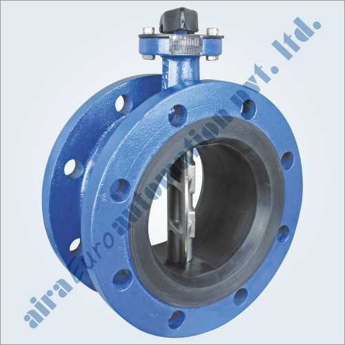 Casting Rubber Lined Awwa C 504 Double Flange Butterfly Valve ( Short Pattern )