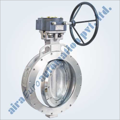 Casting Triple Eccentric Wafer Type Butterfly Valve Metal & Soft Seated