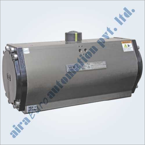 कास्टिंग डबल एक्टिंग (एल्युमिनियम बॉडी) न्यूमेटिक रोटरी स्कॉच एंड योक एक्ट्यूएटर