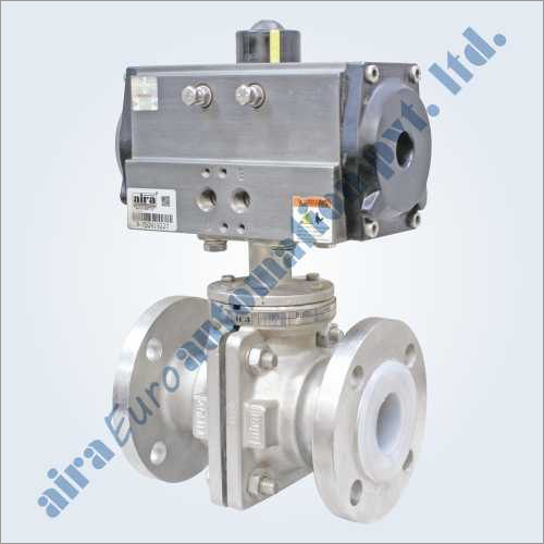 कास्टिंग न्यूमेटिक टेप - पीएफए लाइनेड फ्लोटिंग बॉल वाल्व