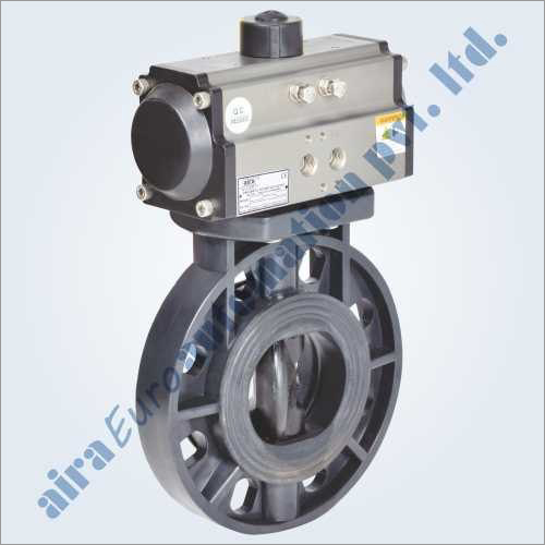 Pneumatic Upvc Butterfly Valve Pressure: Medium Pressure