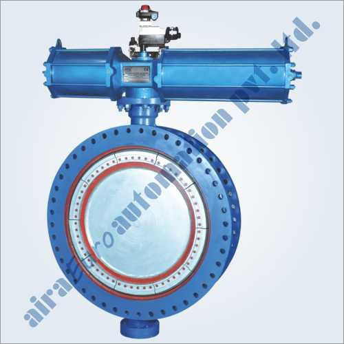 Pneumatic Fabricated Butterfly Valve Pressure: Medium Pressure