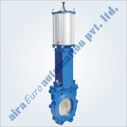 Casting Pneumatic Cylinder Knife Edge Gate Valve