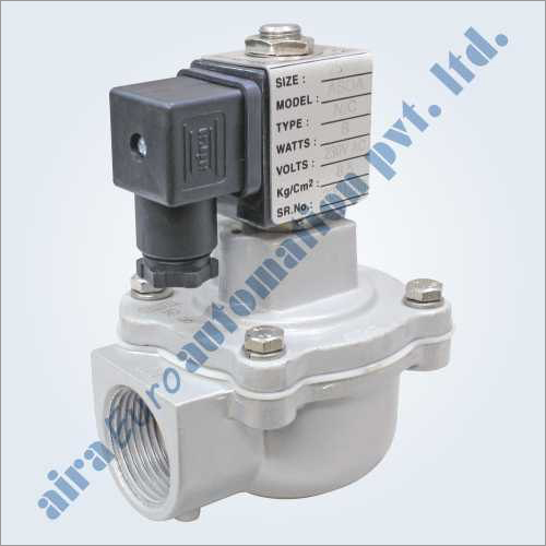 Casting 2-2 Way Angle Type Dust Collector Pulse Valve