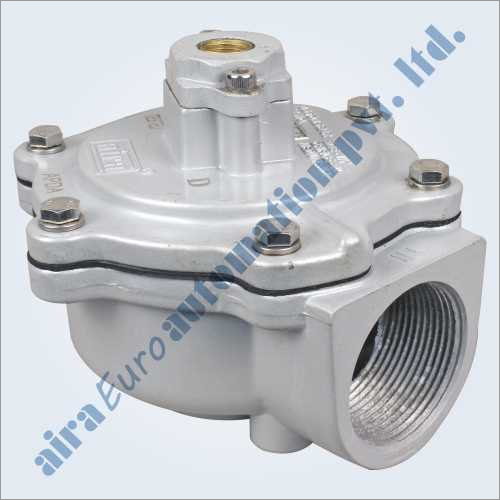 Casting 2-2 Way Angle Type Pilot Operated Pulse Valve