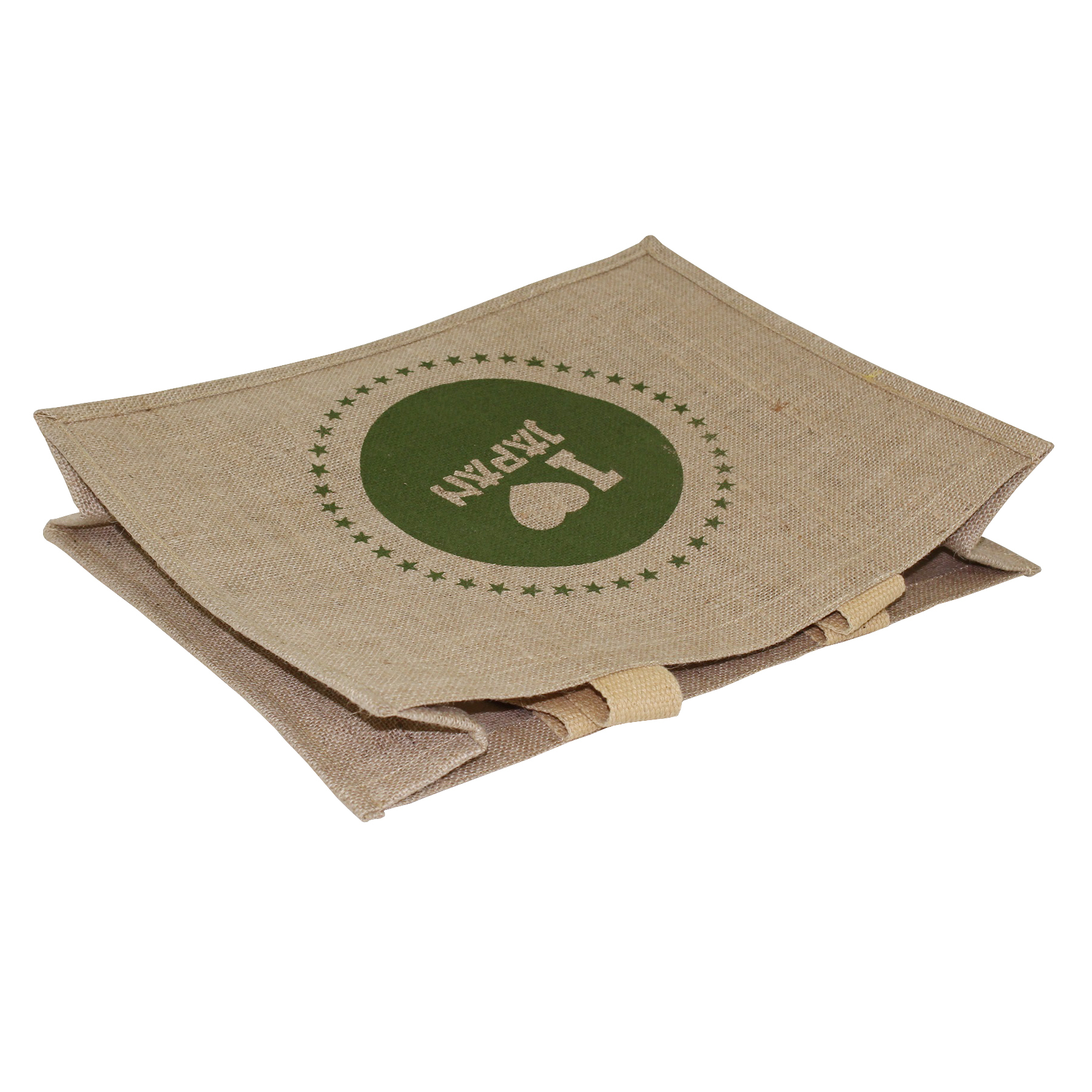 Customized Web Handle Jute Bag