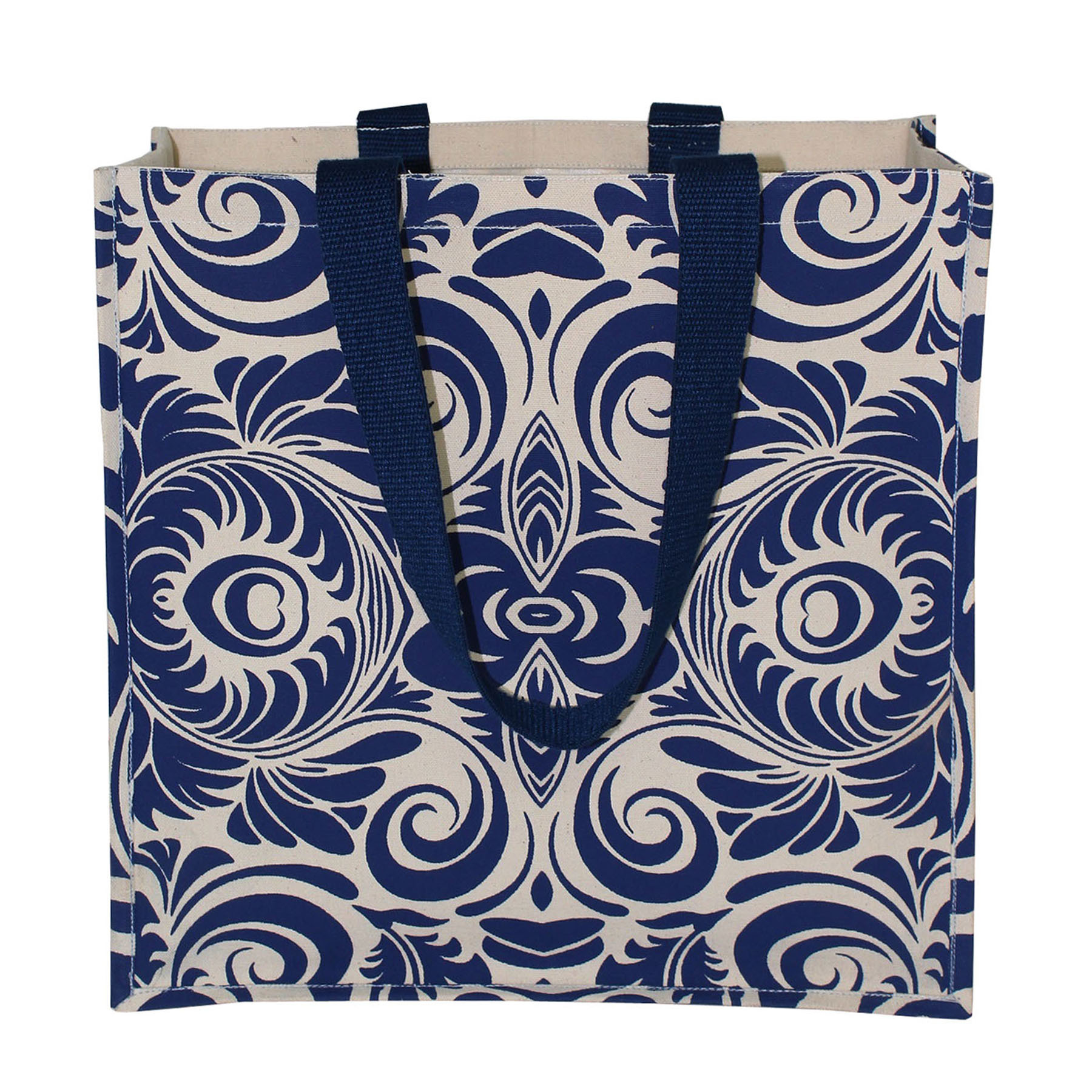 Customized 10 Oz Pp Laminated Tote Bag With Cotton Web Handle