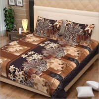 मल्टीकलर प्रिंटेड कॉटन बेड शीट