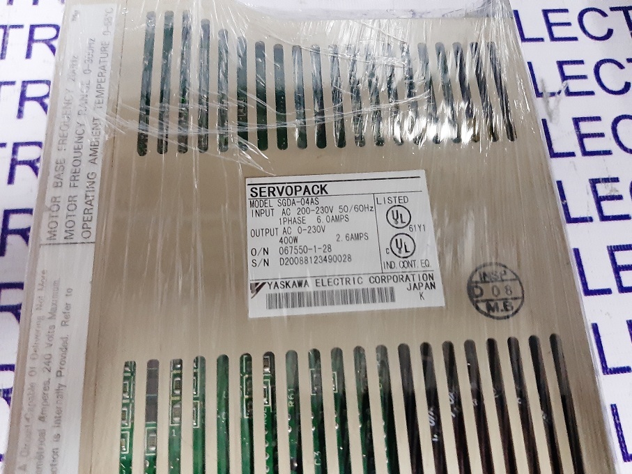 Yaskawa Servo Pack Drive Sgda -04as