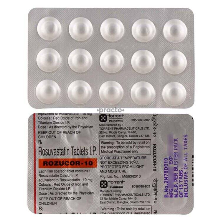 Rosuvastatin Tablets Purity: 99.9%