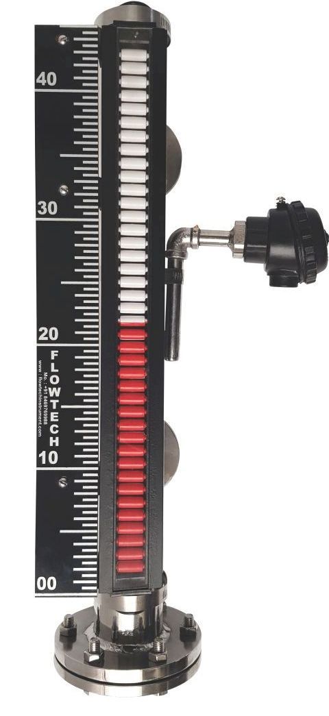 Roller Type Level Indicator - Stainless Steel, High-pressure 15 Kg/cm2 Resistance , 150â°c Maximum Temperature, Accurate Liquid Measurement For Acids, Chemicals, And Oils