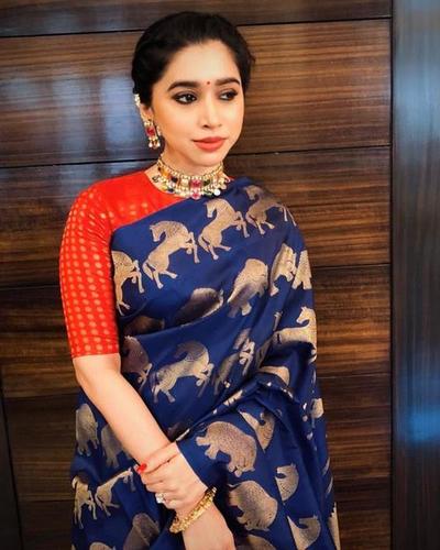 मल्टी कलर साड़ी न्यू लॉन्च