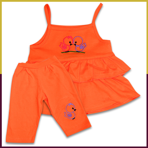 Sumix Giya Baby Girl Frock Age Group: 0 - 18 Months