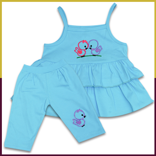 Sumix Giya Baby Girl Frock Age Group: 0 - 18 Months