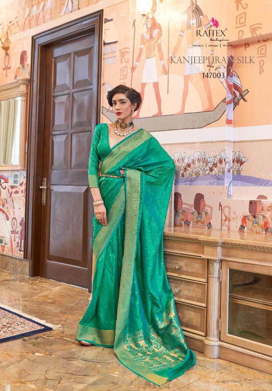 4 Color Kanjivaram Silk Bridal Patola Banarasi Woven Saree