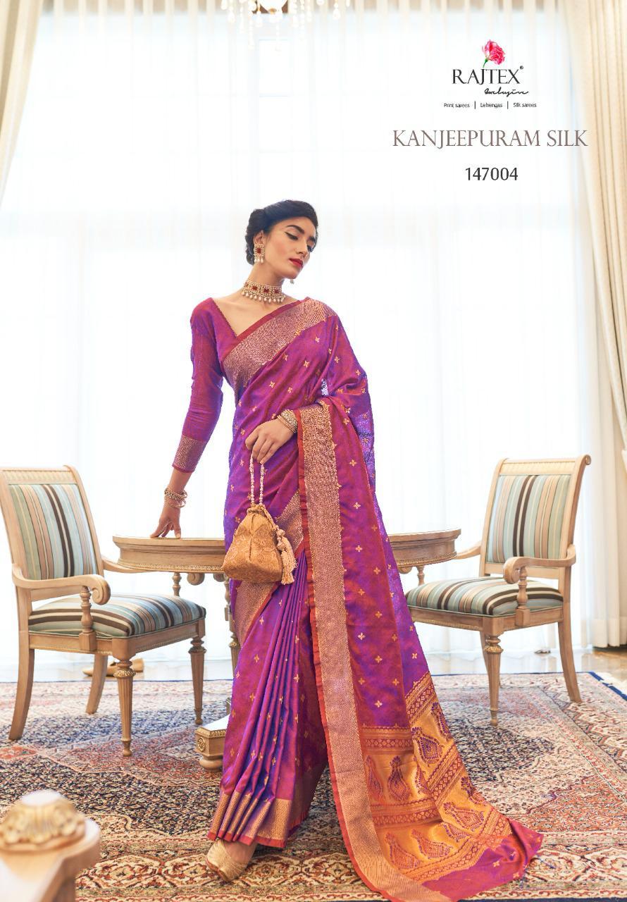 4 Color Kanjivaram Silk Bridal Patola Banarasi Woven Saree