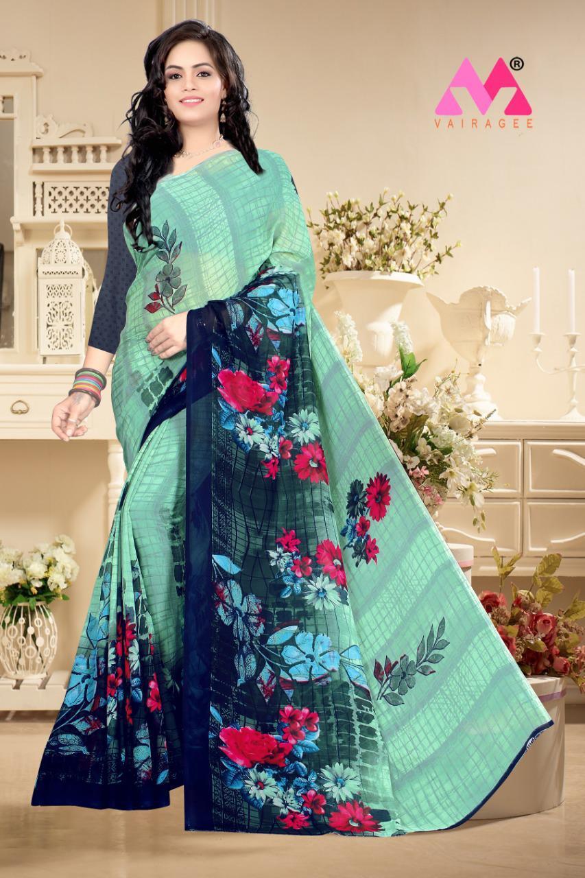 Golmal Sarees - Georgette Fabric, Heavy Printed Design | Breathable, Washable, Traditional Dress For All Seasons